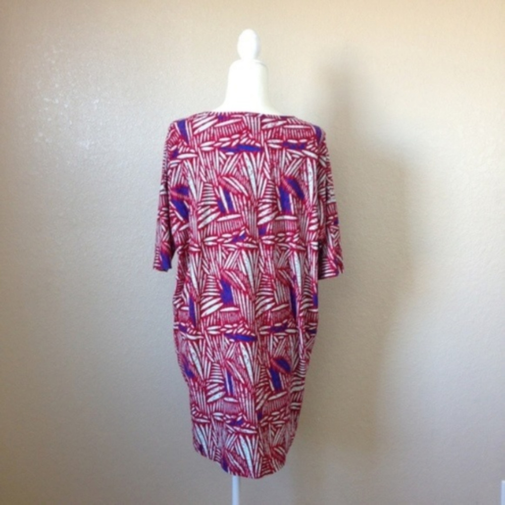 Lularoe Multicolor Patterned Irma Tunic Top - Picture 3 of 6